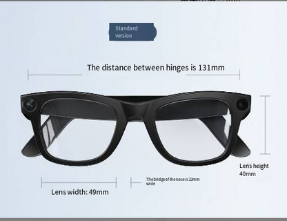 AI Glasses dimensions