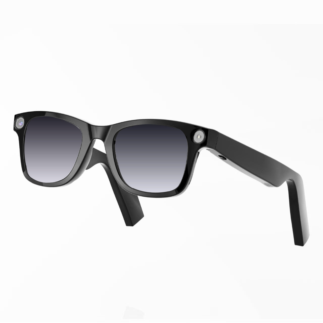 AI camera smart glasses sunglasses style – front view