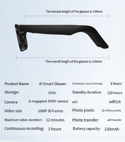 AI GLass features