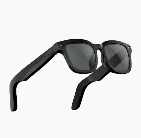 AI camera smart glasses sunglasses style – front view