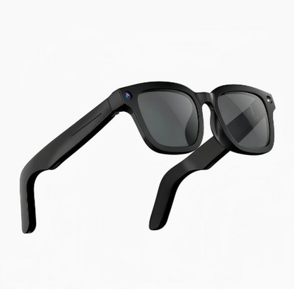 AI camera smart glasses sunglasses style – front view
