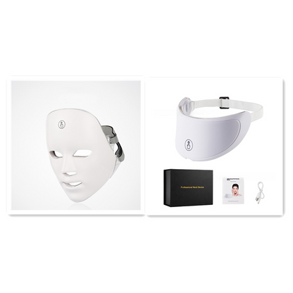 Skin Rejuvenation Facial Beauty Device LED light therapy face tool packaging