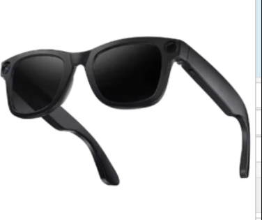AI camera smart glasses sunglasses style – front view