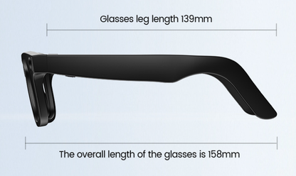AI Camera Smart Glasses | HD Video, Voice Call & Translation